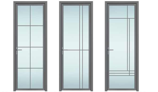铝合金门 aluminium alloy door
